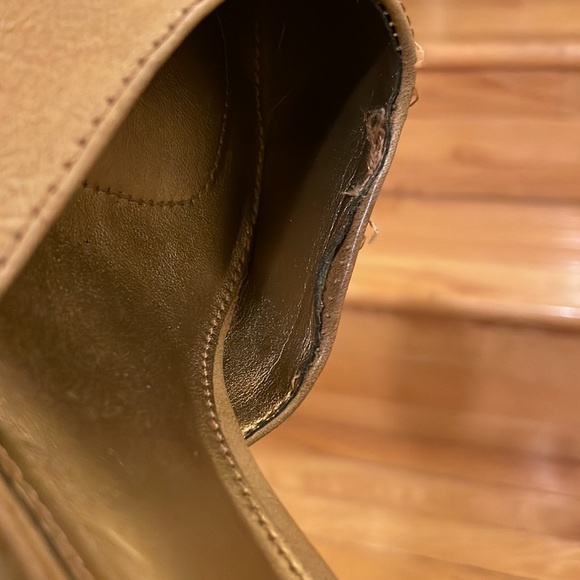 Kelly & Katie Tan Block High Heels Buckle Pumps Size 8.5 - Picture 7 of 11